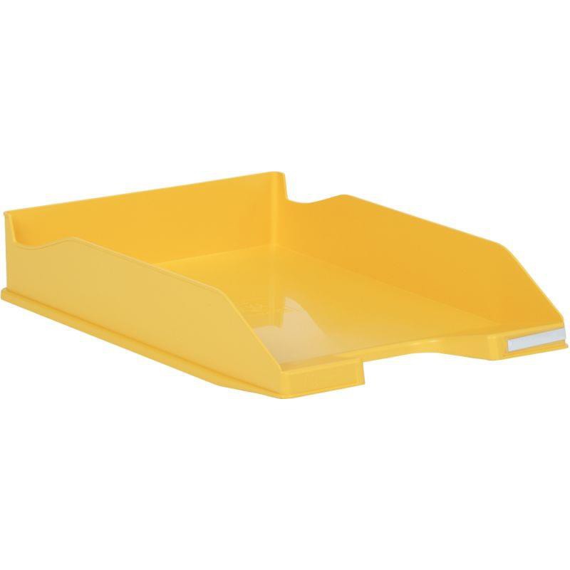 CORBEILLE À COURRIER A4+ BEEBLUE JAUNE SAFRAN CORBEILLE À COURRIER A4+ BEEBLUE JAUNE SAFRAN