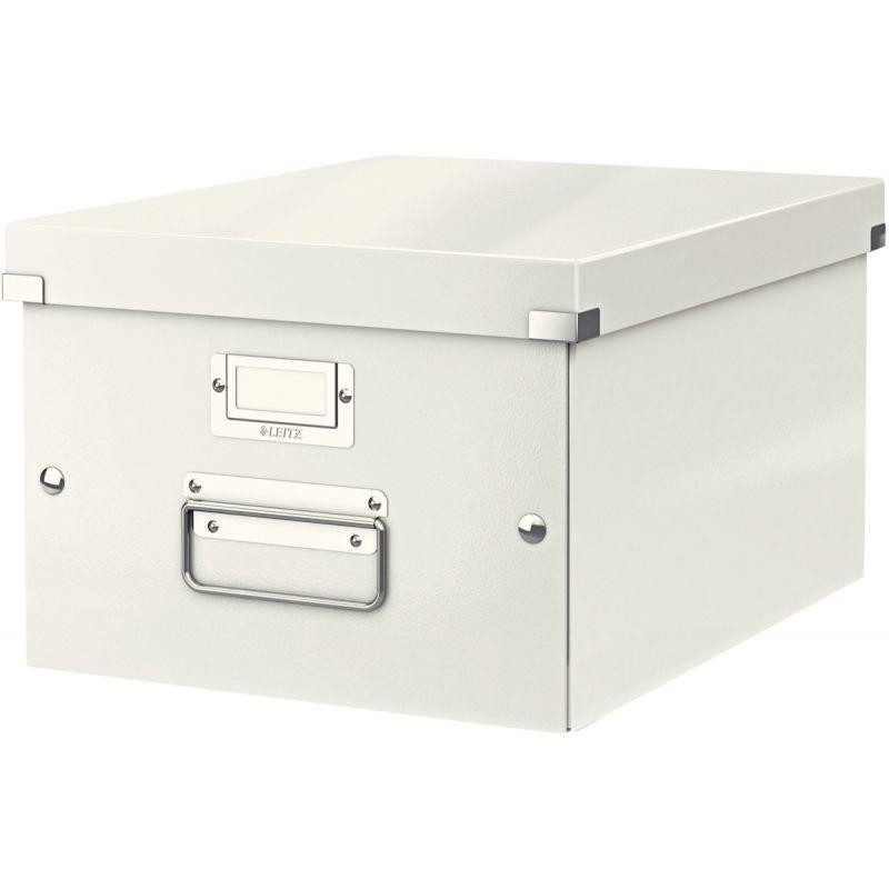 BOITE DE RANGEMENT EN CARTON CLICK&STORE WOW A4+ BLANC BOITE DE RANGEMENT EN CARTON CLICK&STORE WOW A4+ BLANC