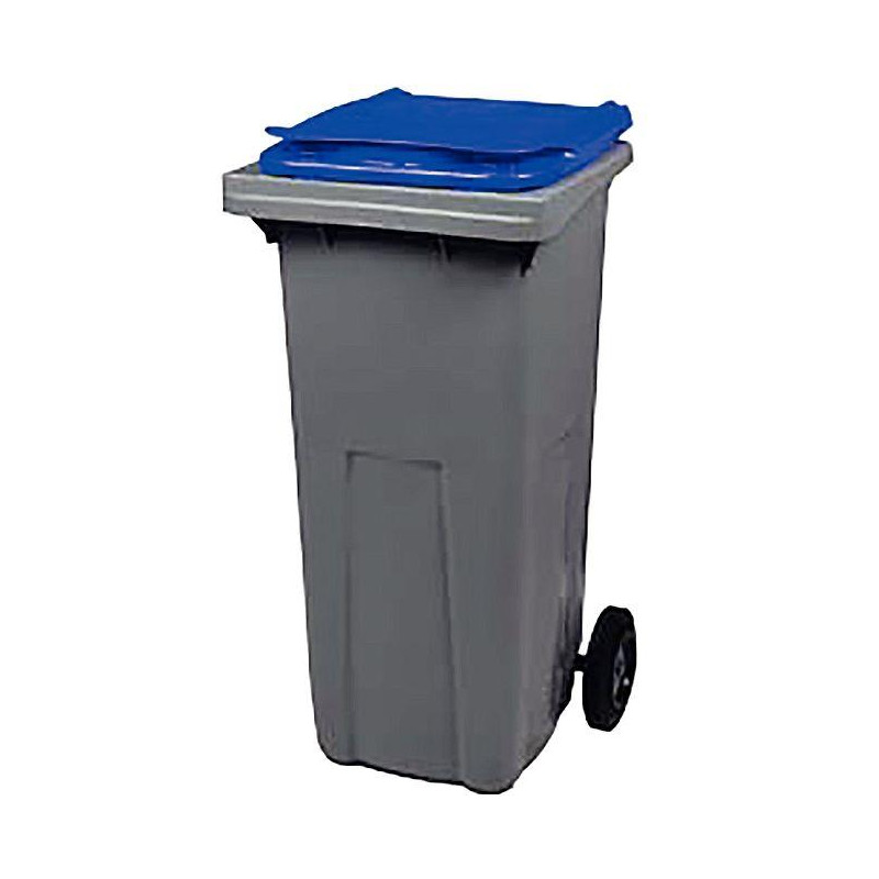 CONTENEUR 2 ROUES 120 LITRES 55,2X47,5X92,6CM BLEU CONTENEUR 2 ROUES 120 LITRES 55,2X47,5X92,6CM BLEU
