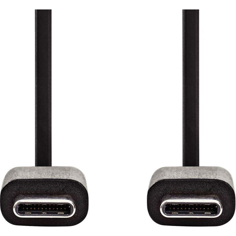 CORDON USB C VERS USB C 1M NOIR CHARGE 60W DEBIT DE TRANSFERT 5Gbps garantie 2 ans NEDIS GENERATION 2 CORDON USB C VERS USB C 1M NOIR CHARGE 60W DEBIT DE TRANSFERT 5Gbps garantie 2 ans NEDIS GENERATION 2