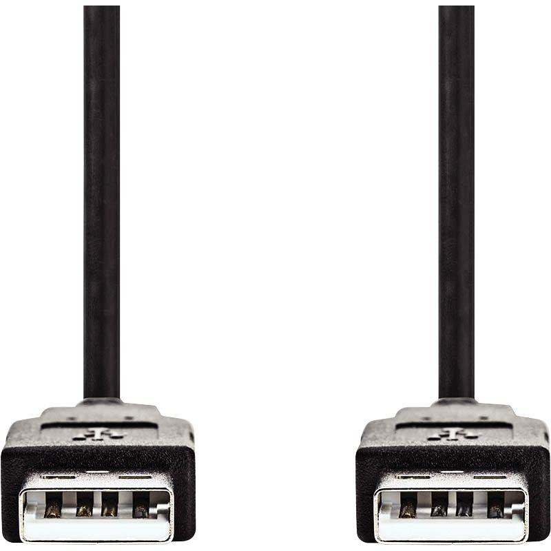 CORDON USB TYPE A VERS TYPE A 1M NOIR CORDON USB TYPE A VERS TYPE A 1M NOIR