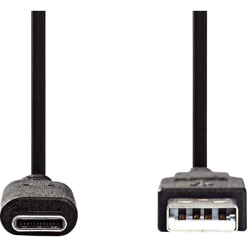CORDON USB TYPE A VERS TYPE C 1M NOIR CORDON USB TYPE A VERS TYPE C 1M NOIR