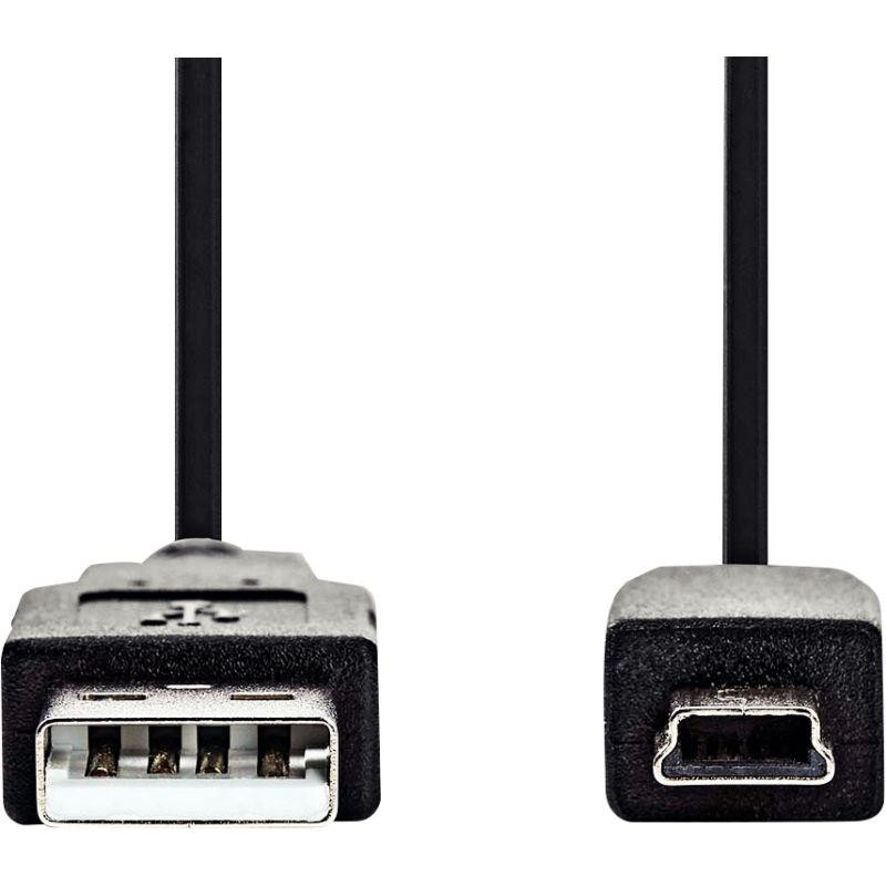 CORDON USB TYPE A VERS TYPE MINI USB B 1M NOIR CORDON USB TYPE A VERS TYPE MINI USB B 1M NOIR