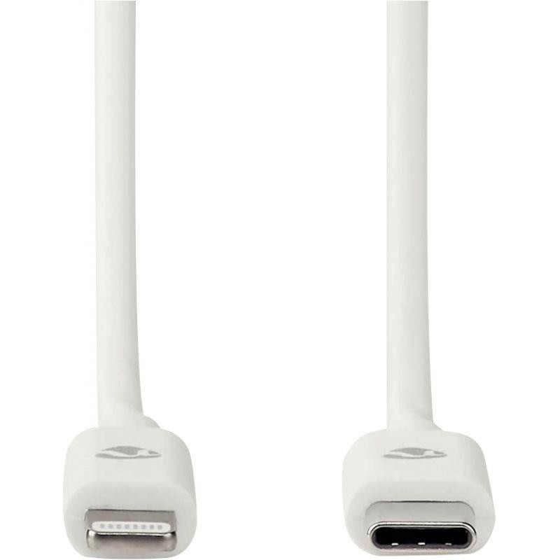 CORDON USB TYPE C VERS TYPE LIGHTNING 1M BLANC CORDON USB TYPE C VERS TYPE LIGHTNING 1M BLANC