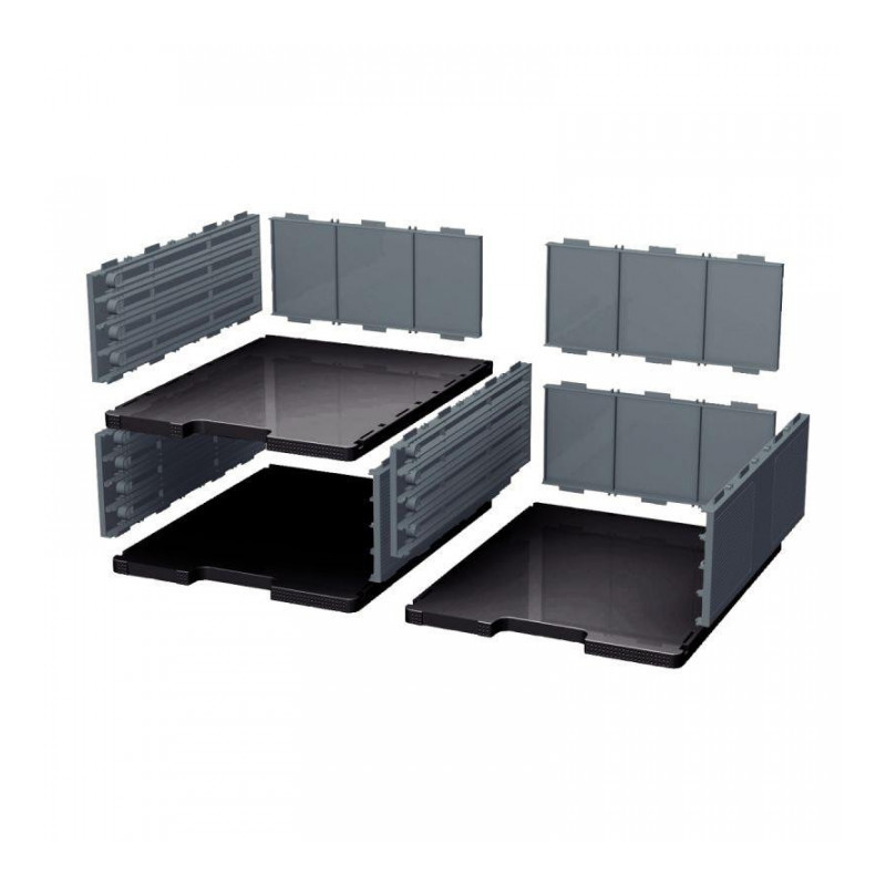 ELEMENT NOIR/GRIS MODULODOC DE BASE CASES JUMBO ECOBLACK ANGE BLEU LEDAU ELEMENT NOIR/GRIS MODULODOC DE BASE CASES JUMBO ECOBLACK ANGE BLEU LEDAU