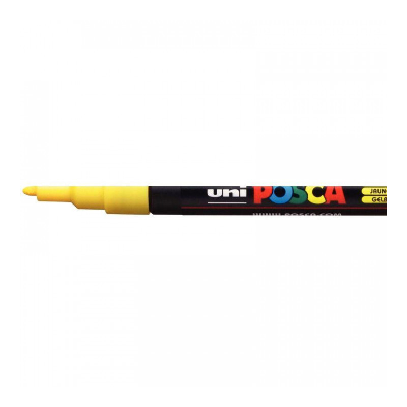 FEUTRE JAUNE UNI POSCA PC3M OGIVE FEUTRE JAUNE UNI POSCA PC3M OGIVE