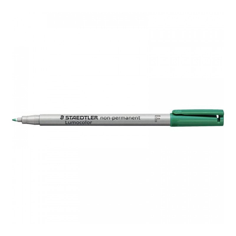FEUTRE VERT LUMOCOLOR NON-PERMANENT POINTE FINE 0,6MM FEUTRE VERT LUMOCOLOR NON-PERMANENT POINTE FINE 0,6MM