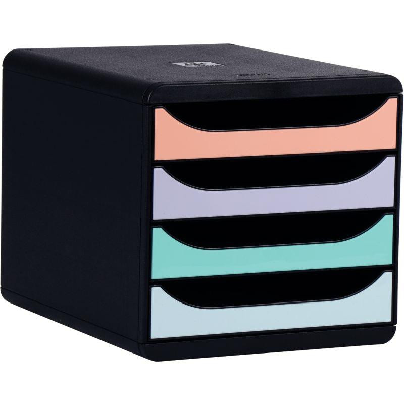 MODULE 4 TIROIRS NOIR BIGBOX L27,8 H26,7 P34,7 CM ANGE BLEU MODULE 4 TIROIRS NOIR BIGBOX L27,8 H26,7 P34,7 CM ANGE BLEU