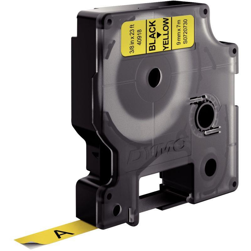 RUBAN A MARQUER D140918 9mmx7m NOIR/JAUNE DYMO S0720730 RUBAN A MARQUER D140918 9mmx7m NOIR/JAUNE DYMO S0720730