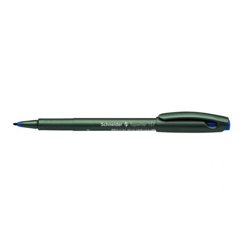 STYLO FEUTRE pointe moyenne TOPWRITER 157 BLEU ne seche pas ouvert SCHNEIDE 115 STYLO FEUTRE pointe moyenne TOPWRITER 157 BLEU ne seche pas ouvert SCHNEIDE 115