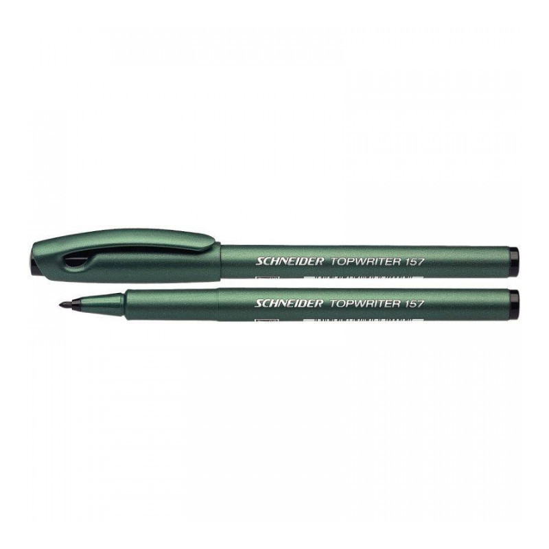 STYLO FEUTRE pointe moyenne TOPWRITER 157 NOIR ne seche pas ouvert SCHNEIDE 115 STYLO FEUTRE pointe moyenne TOPWRITER 157 NOIR ne seche pas ouvert SCHNEIDE 115